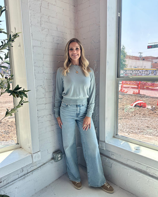 The Perfect Layer Sweater Clearwater