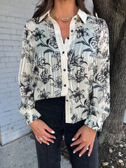 Floral Print Blouse