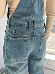 Slouchy Relax Fit Denim Overall