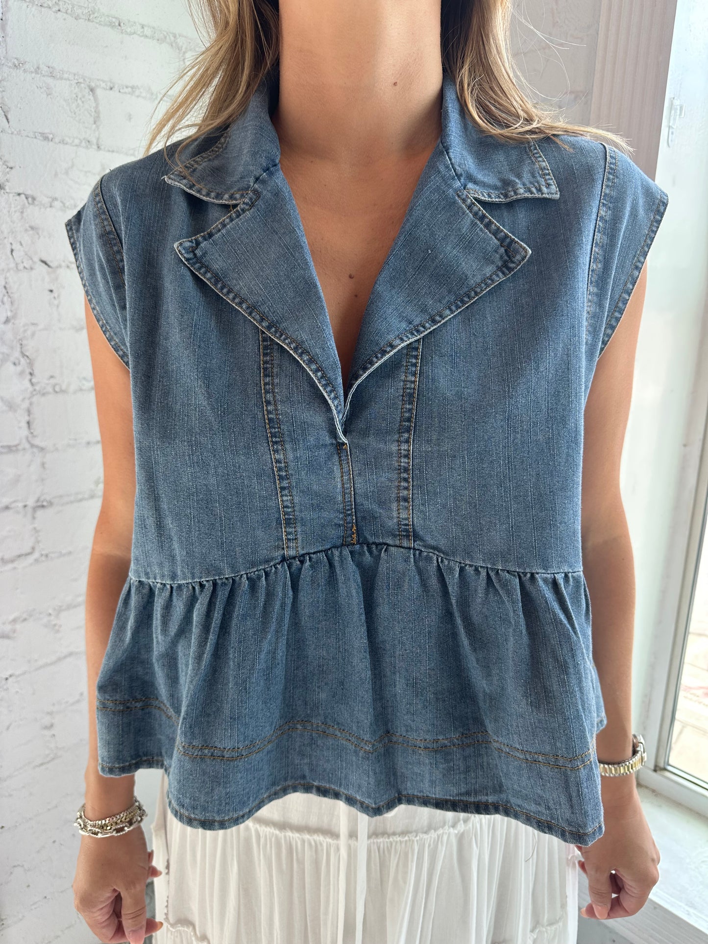 Cindy Babydoll Top