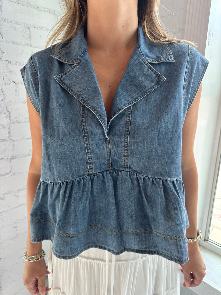 Cindy Babydoll Top