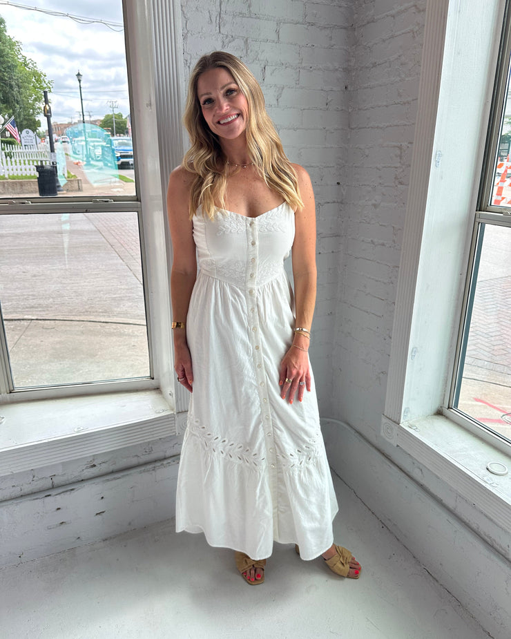Citadelle Embroidered Maxi Dress