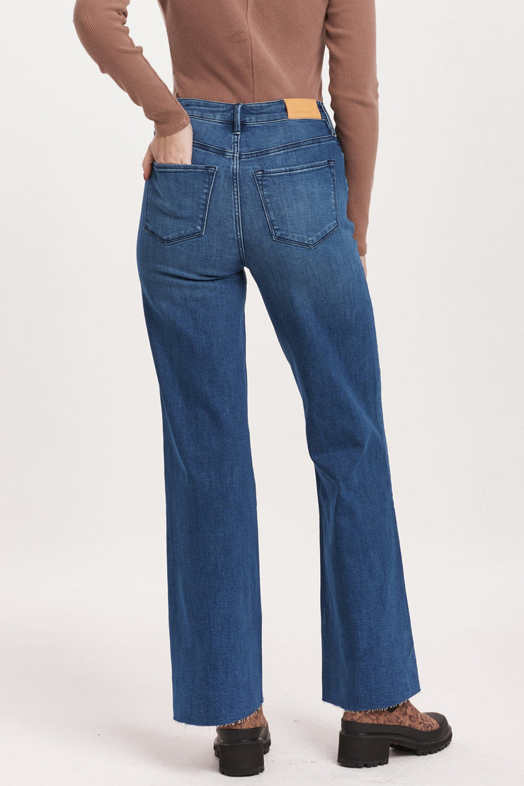 Fiona High Rise Jean- Violet Blue