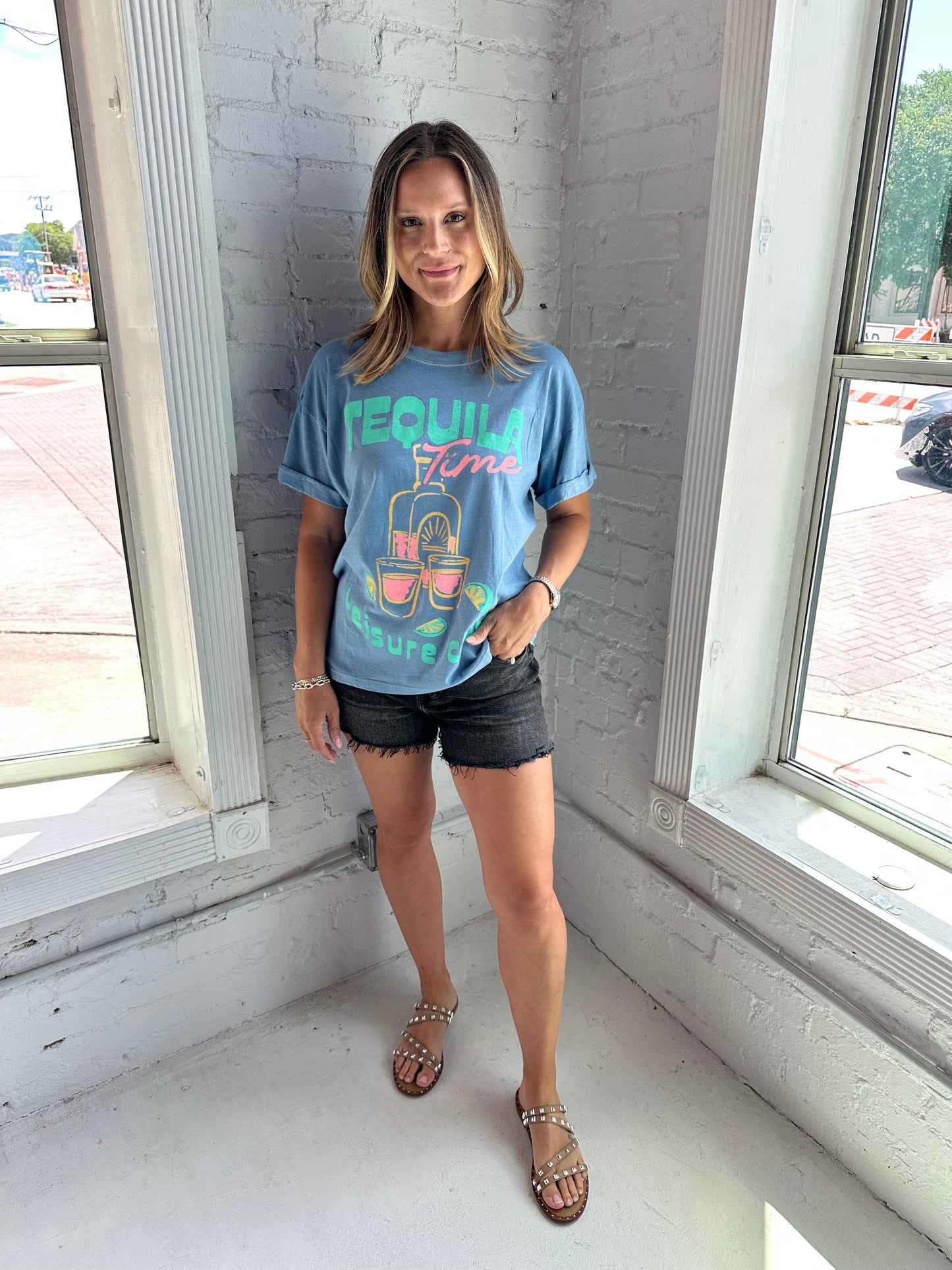 Bottom Line High Rise Short Raven Vintage