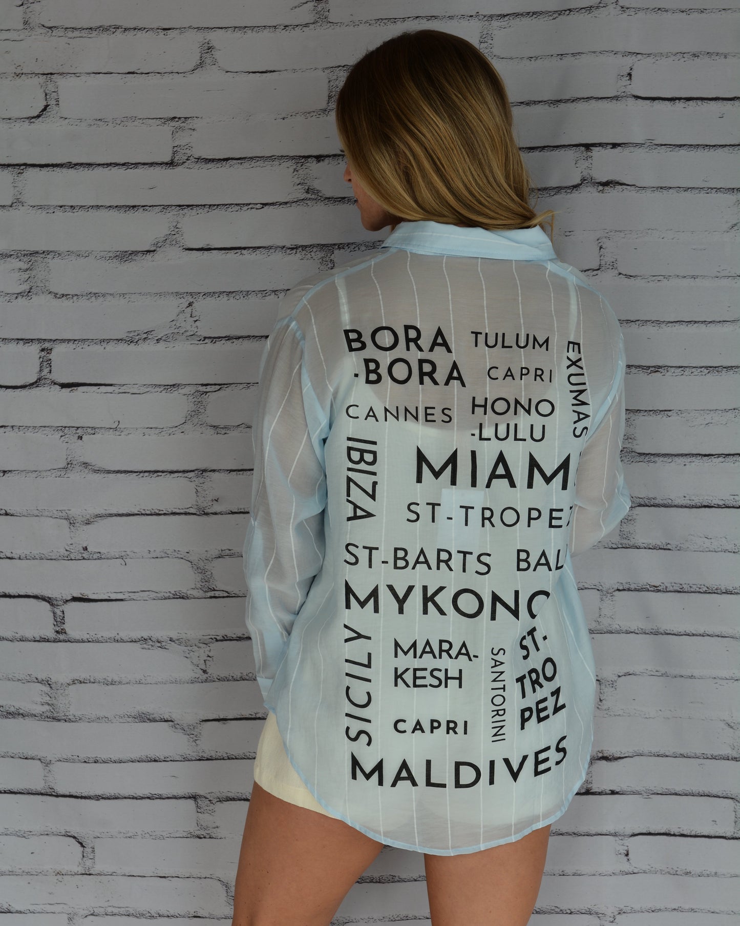 The Saylor Graphic Button Down