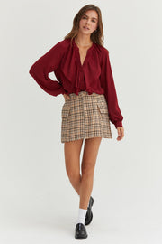 Tweed Mini Skirt