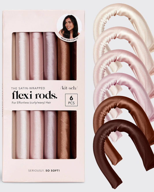 Satin Wrapped Flexi Rods 6pc Set
