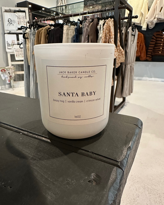 Santa Baby - Jack Baker Candle