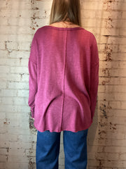 Mae V Neck L/S