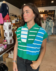 Seaside Stripe Top