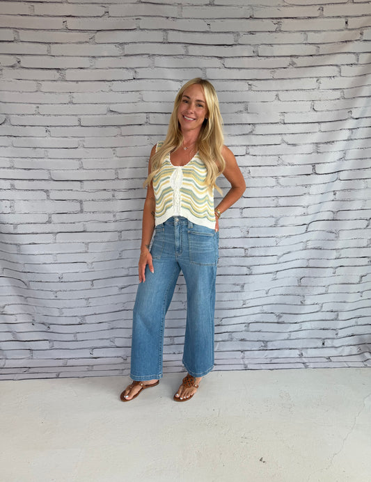 Boho Wave Vest