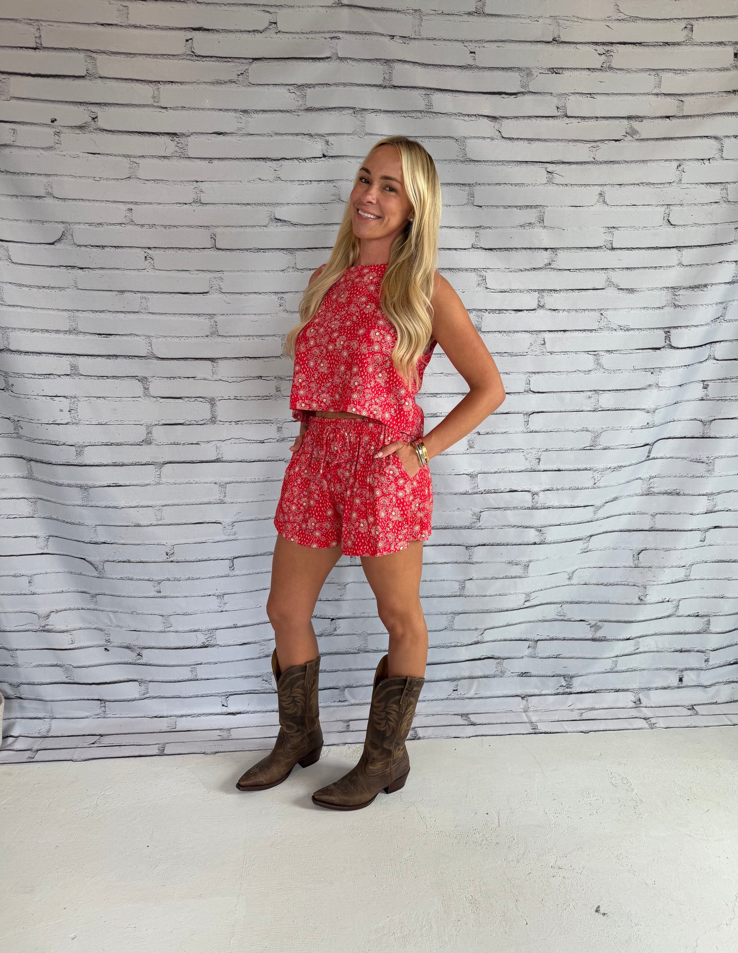 Firecracker Sleeveless Top