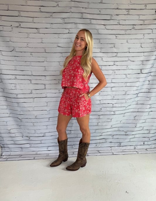 Firecracker Sleeveless Top