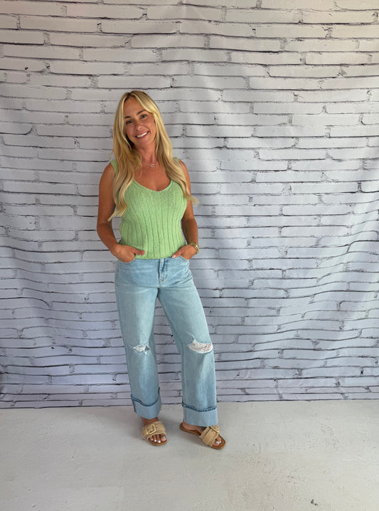 Acadia Sweater Tank Sprout