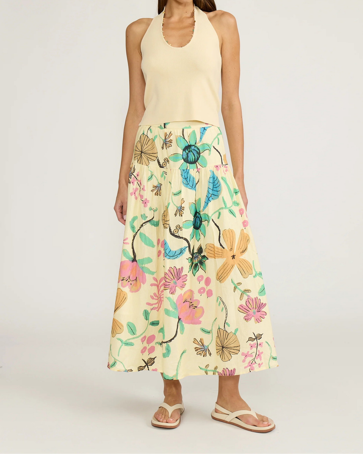 Bianca Drop Waist Skirt