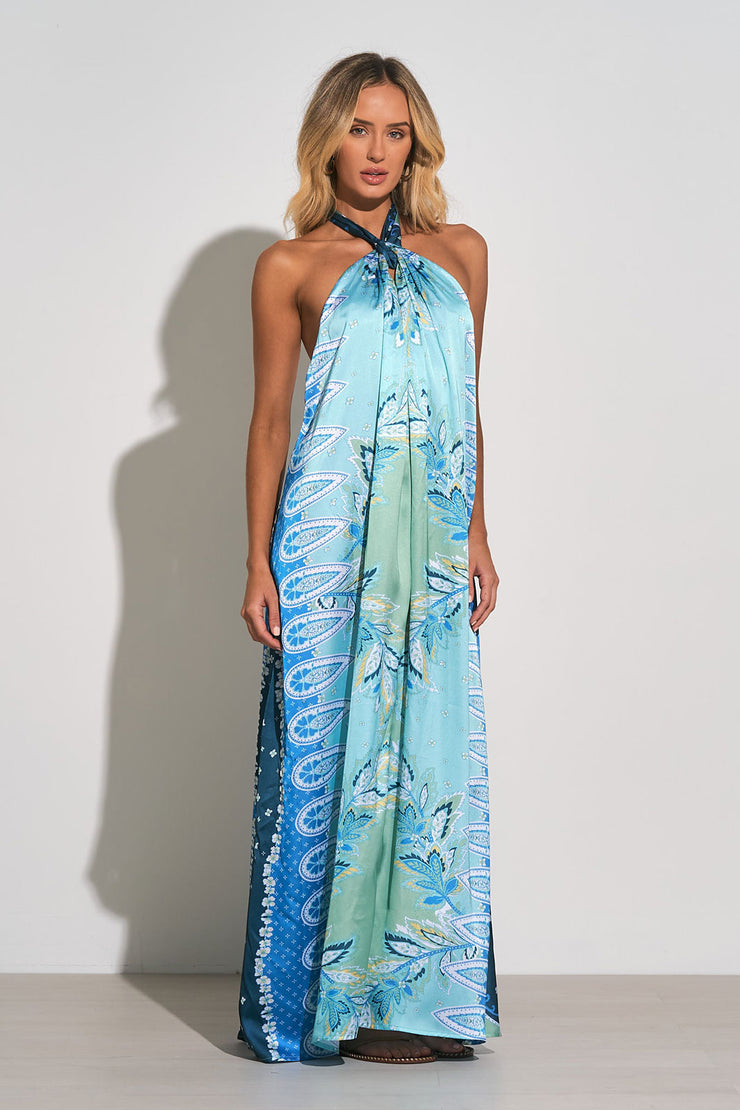 Bali Blue Maxi Dress