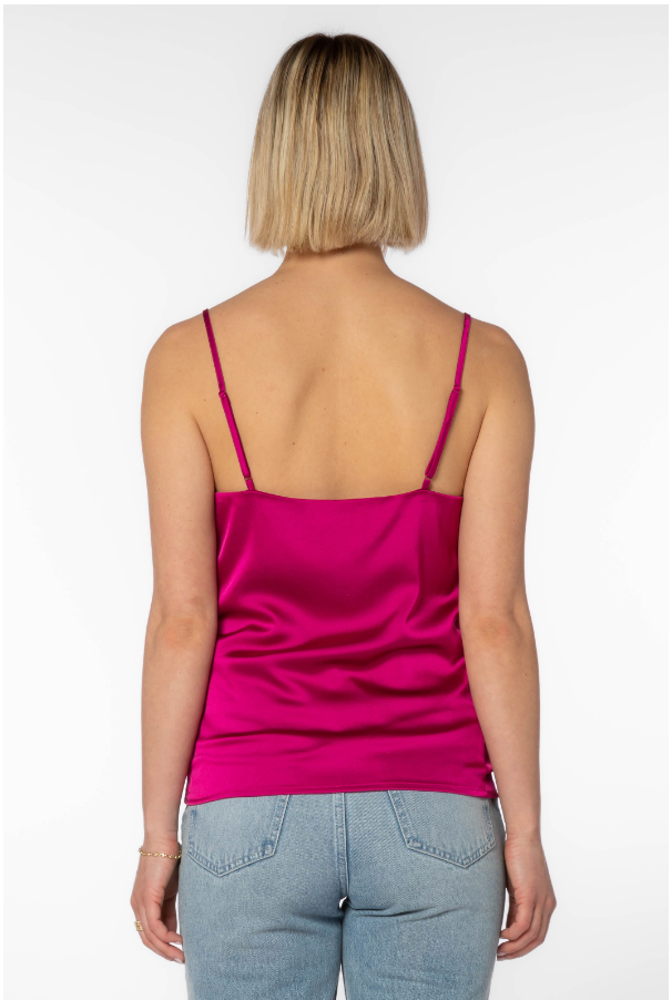 Mindy Satin Tank