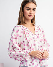 Pink Buttercup Blouse