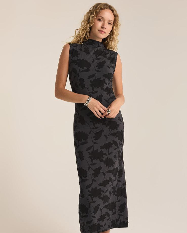 Tatum Shadow Floral Midi Dress