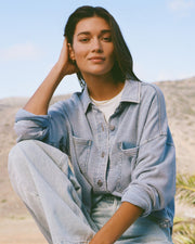 All Day Cropped Denim Jacket