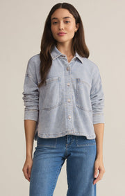 All Day Cropped Denim Jacket