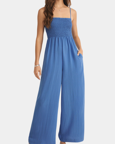 Beachside Jumpsuit Bay Blue