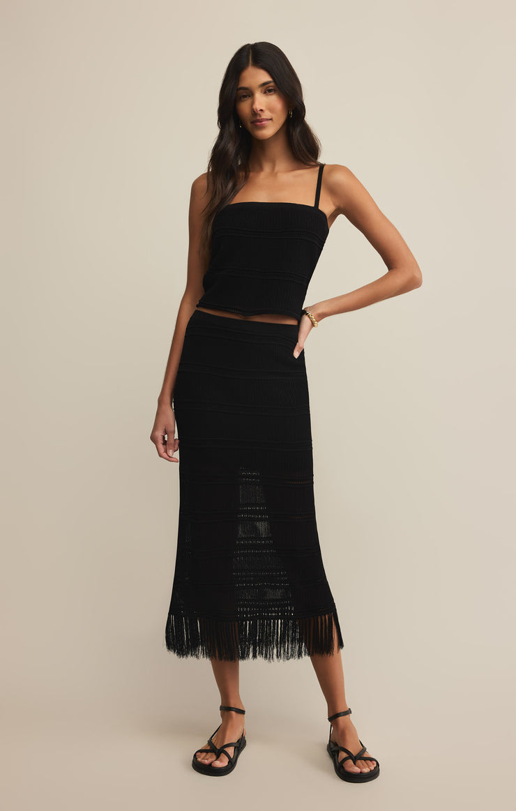 Fernanda Cropped Crochet Top