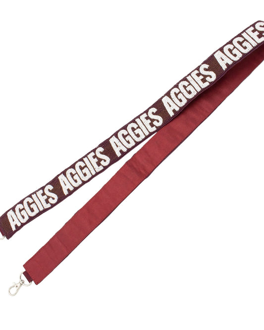 Aggies Beaded Purse Strap