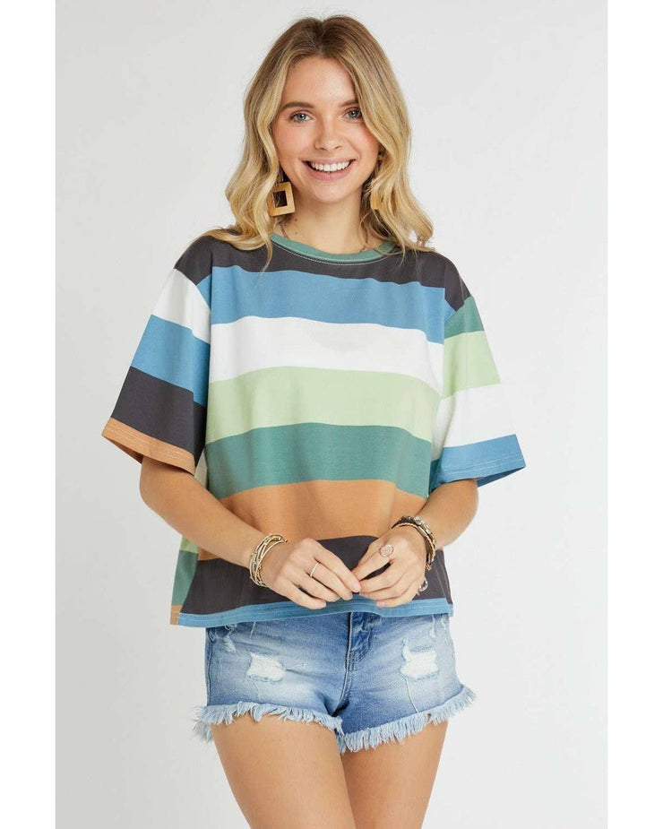 Paige Stripe Top