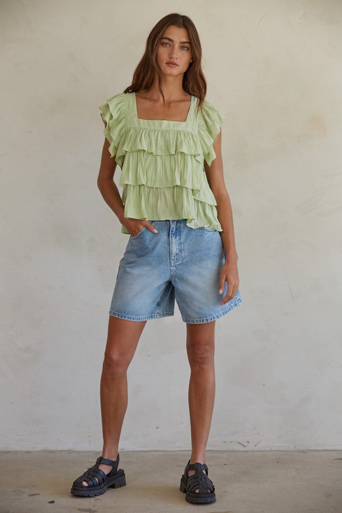 Tiana Ruffle Top