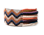 Charlie Wavy Half Woven Bracelet-Amsterdam