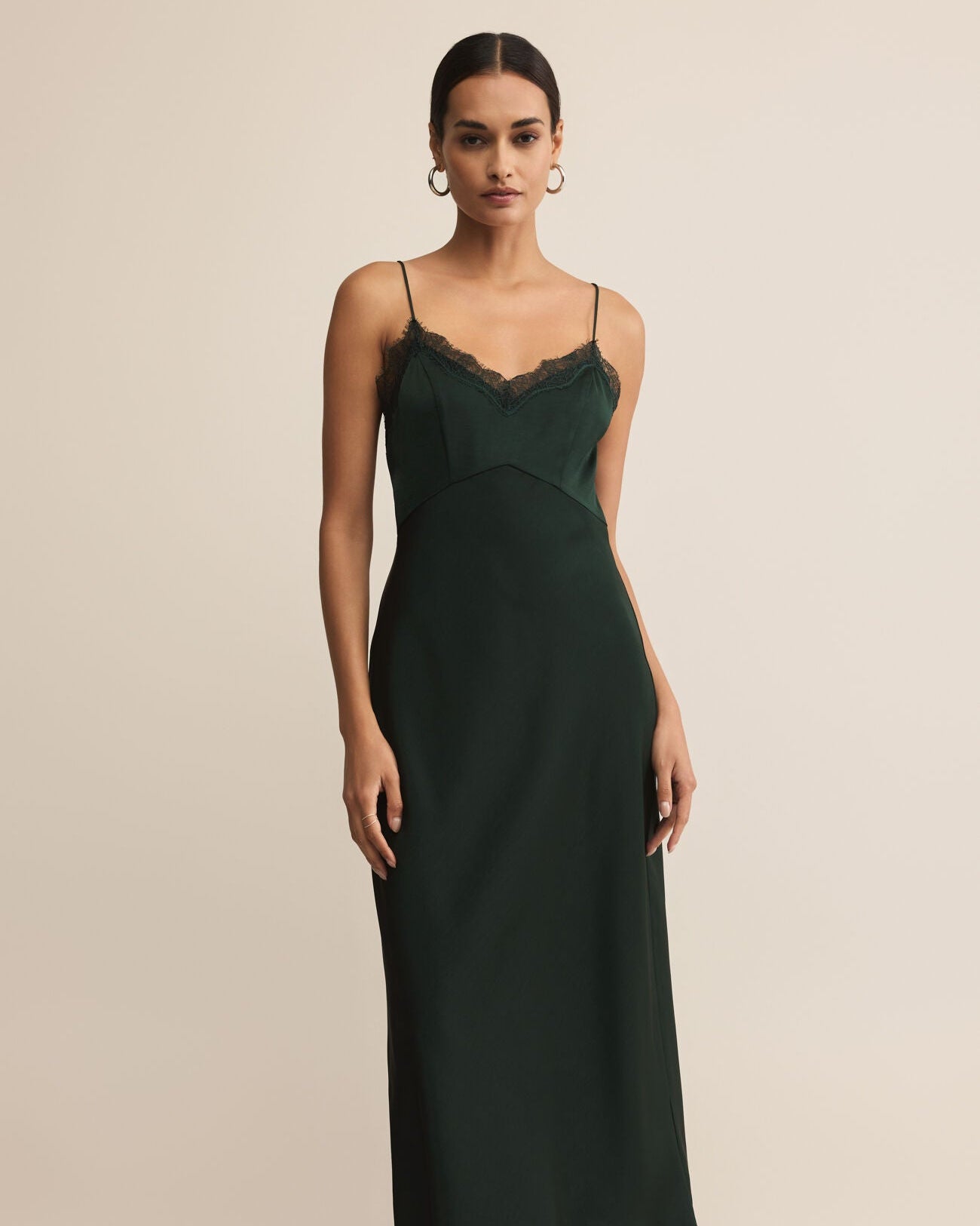 After Hours Midi Dress Garland Green