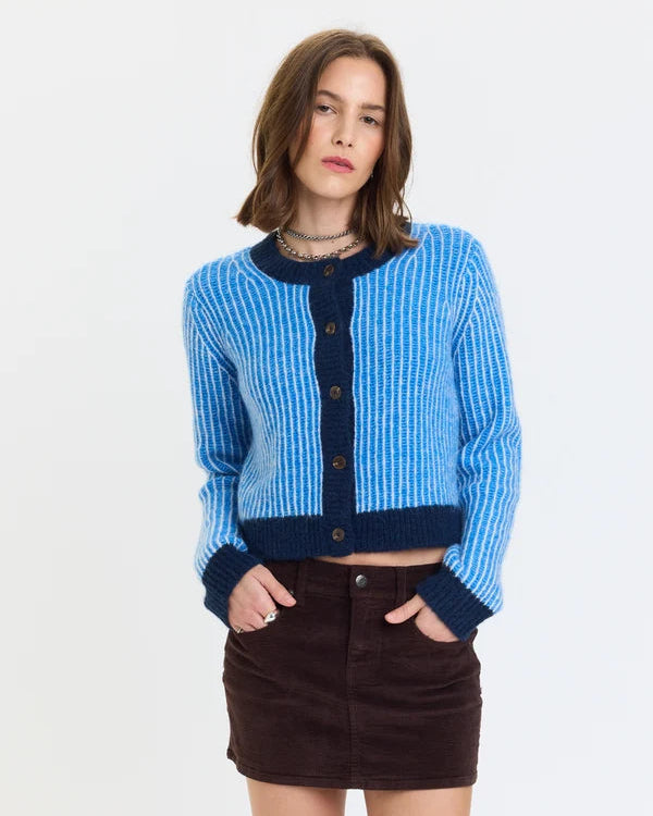 Muse Fitted Cardigan Marin