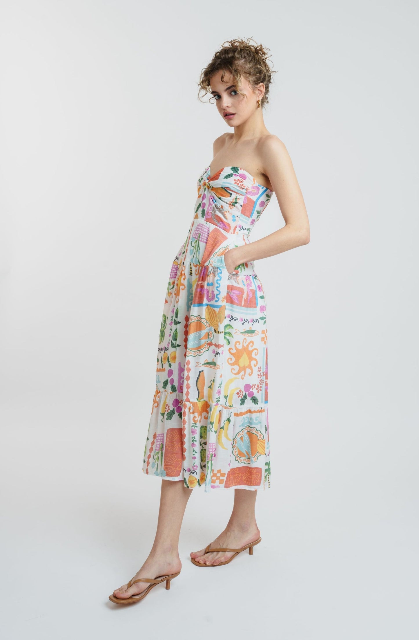 Amaya Papaya Dress