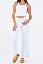 Fiona Wide Leg White White