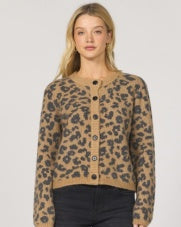 Amina Sweater Leaopard
