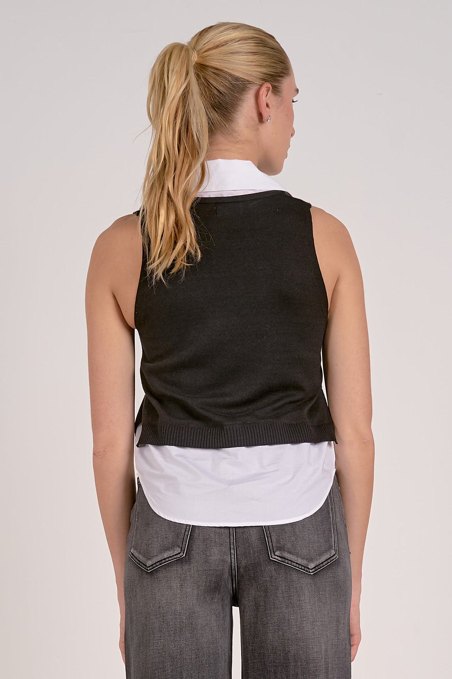 Raylee Sweater Tank Combo