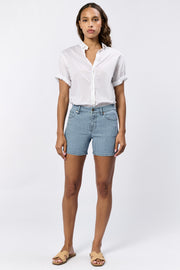Julian Short Indigo Stripe