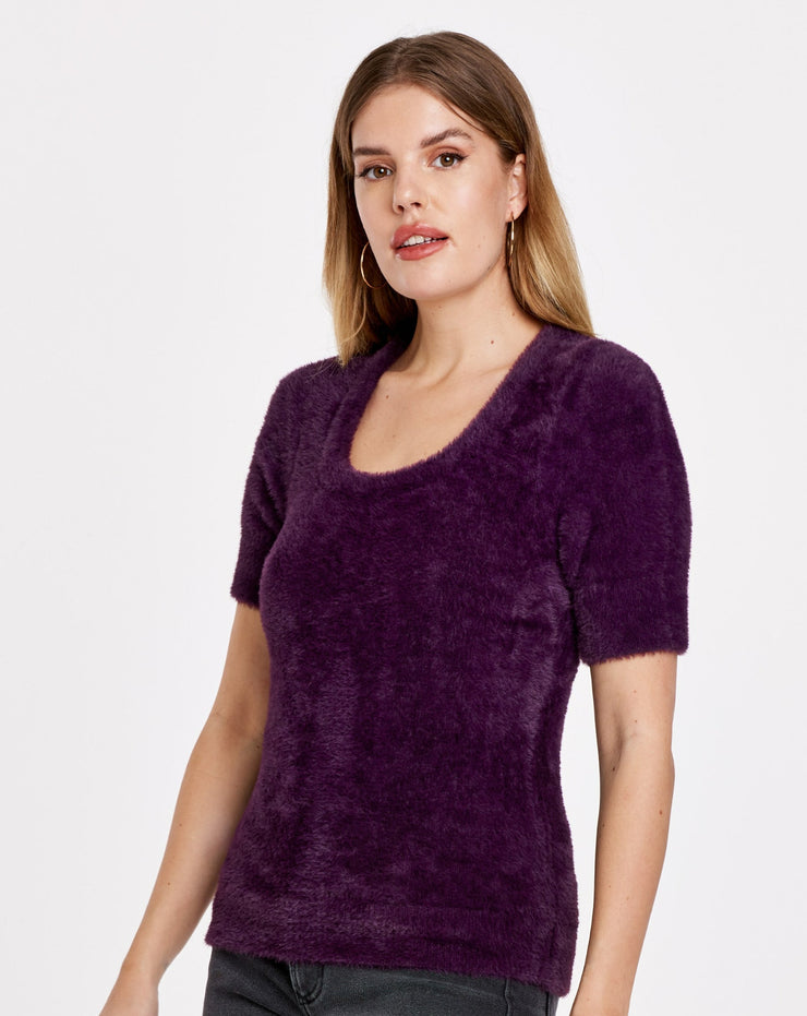 Greta Top- Royal Ruby