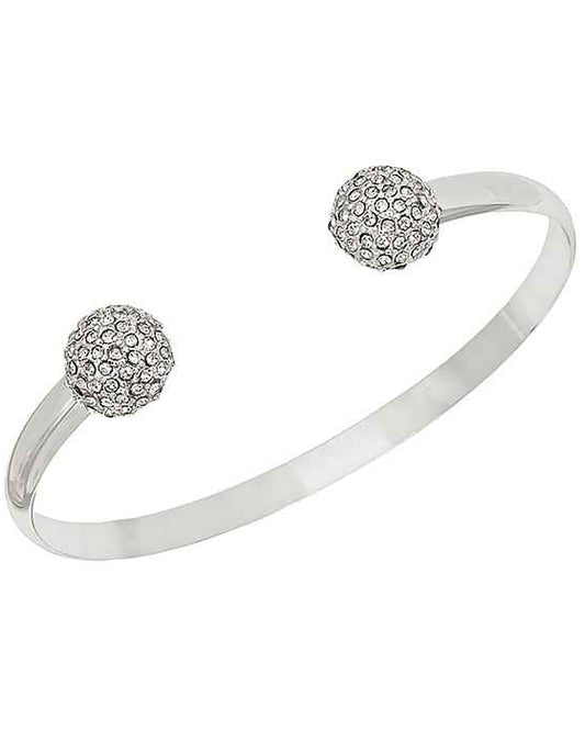 Pave Ball Bracelet