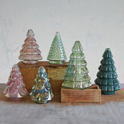 Embossed Mercury Glass Tree