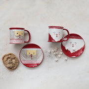 Mr./Mrs Clause Plate Set