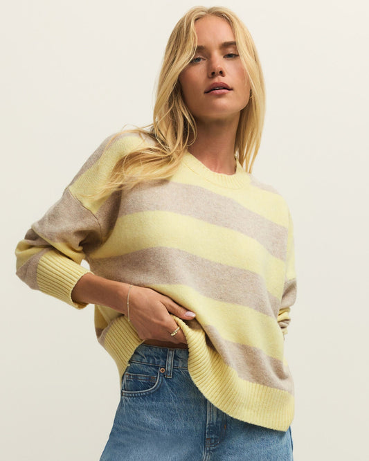 Cirrus Stripe Sweater Sunnyside