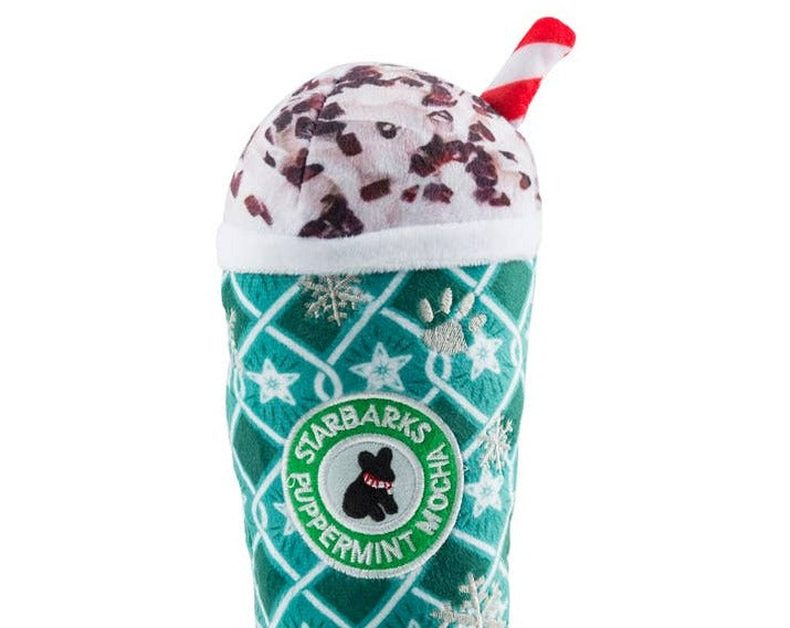 Green Holiday Cup Dog Toy