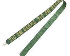 "Sic em'" Beaded Crossbody