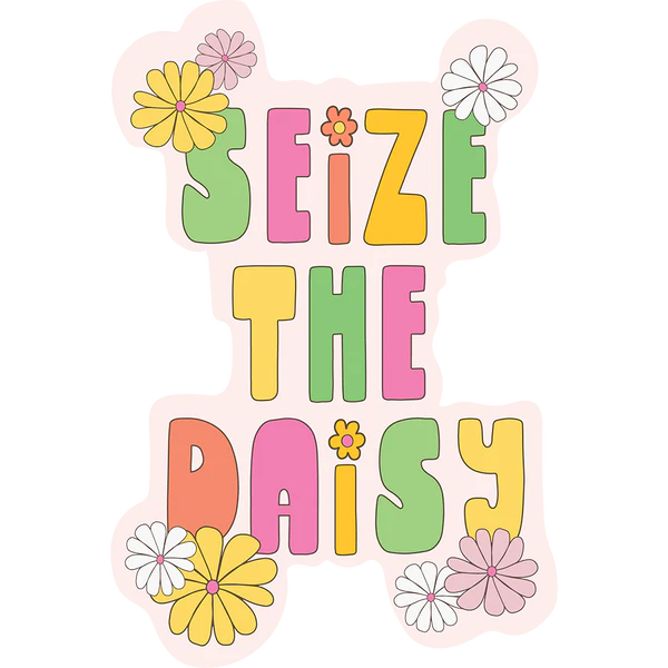 "Seize the Daisy" Vinyl Sticker