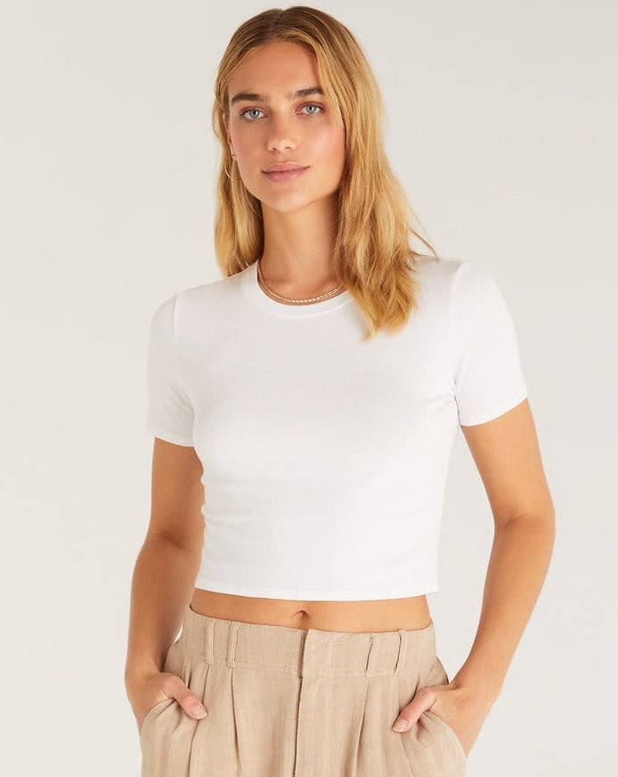 Pamela Cropped Tee