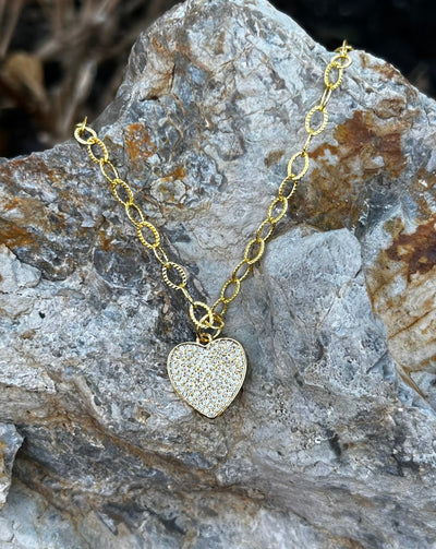 Crystal Heart Necklace