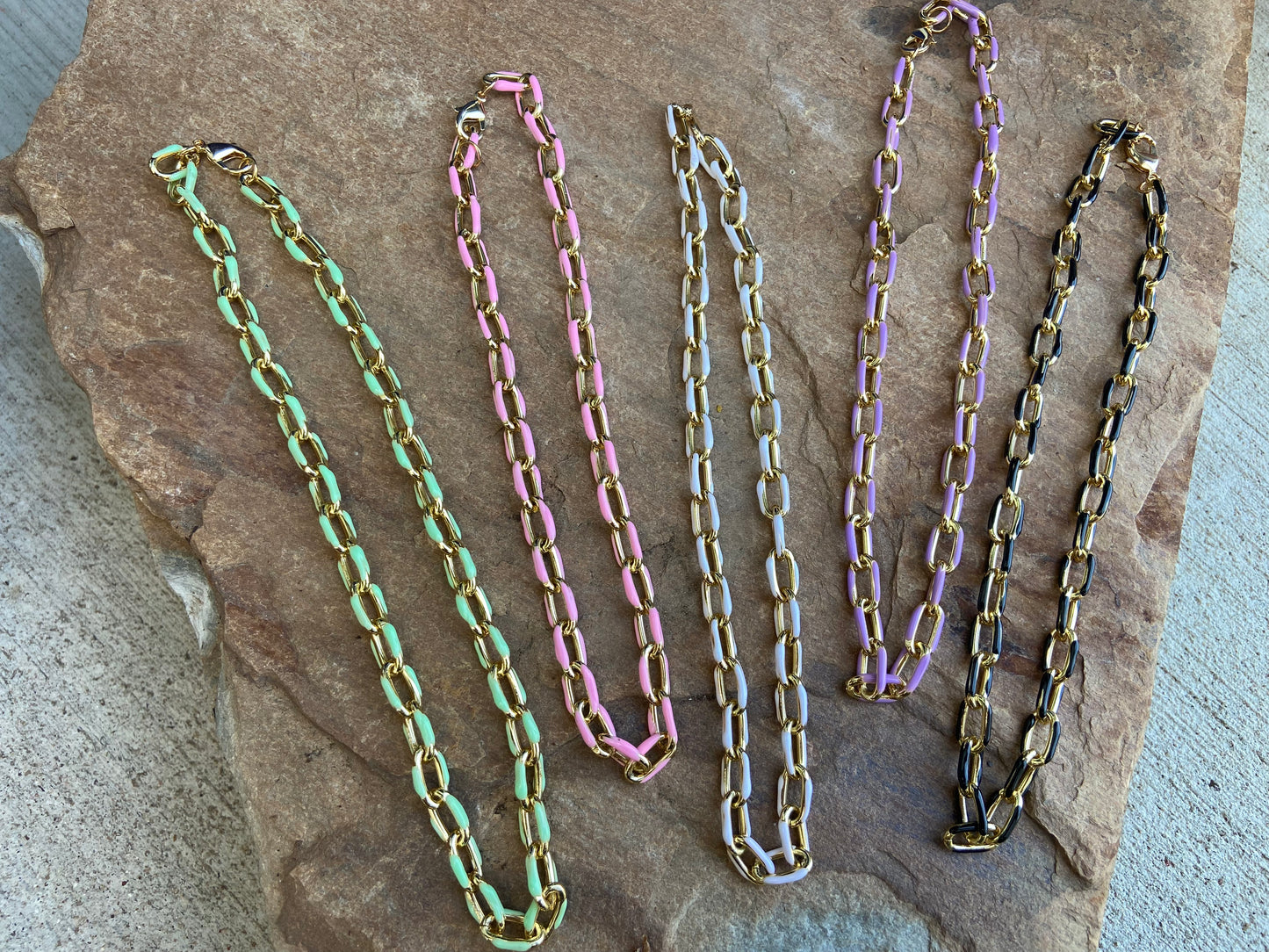 Chunky Paperclip Necklace
