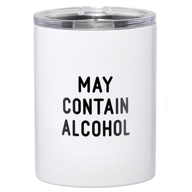 May Contain Alcohol Travel Tumbler